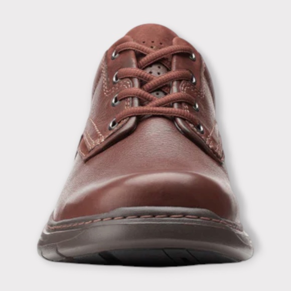 Mens Clarks Brawleypace Oxfords in Mahogany Leather. 261 51782 main image 5